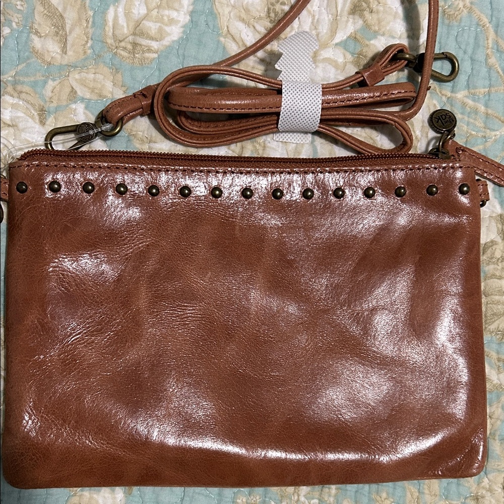 The Sak Brown and Snake Print Clutch Set